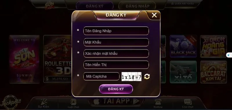 Điền chính xác các thông tin trong form nạp tiền